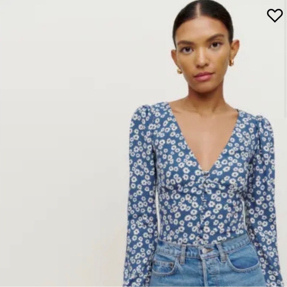 NEW Reformation Null Top, Size S